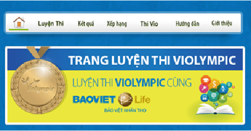 Chính thức ra mắt trang web Luyện thi ViOlympic ngày 20/01/2015