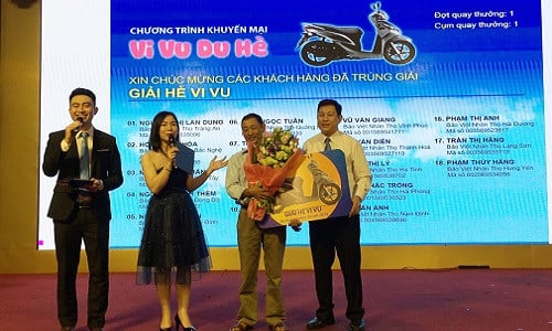 Kết quả quay thưởng Đợt 1 "Vi Vu Du Hè" - 216 khách hàng của Bảo Việt Nhân thọ nhận giải thưởng giá trị