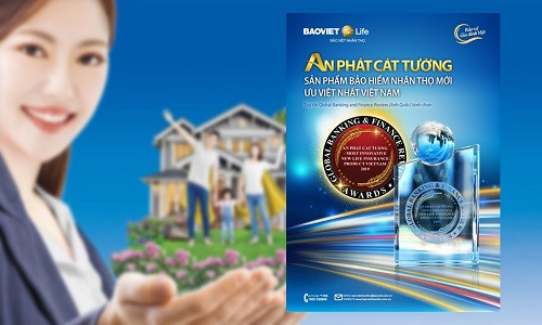 “An Phát Cát Tường” nhận giải “Sản phẩm Bảo hiểm nhân thọ mới ưu việt nhất Việt Nam 2019”