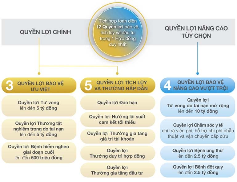 12 quyền lợi an phát cát tường