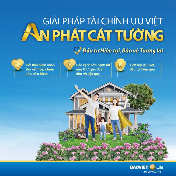 An Phát Cát Tường bảo vệ toàn diện trước mọi rủi ro, giúp người tham gia tích lũy, tiết kiệm hiệu quả