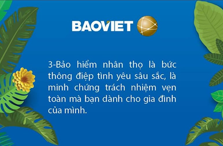 Bảo hiểm nhân thọ giúp thay lời muốn nói cho cả gia đình