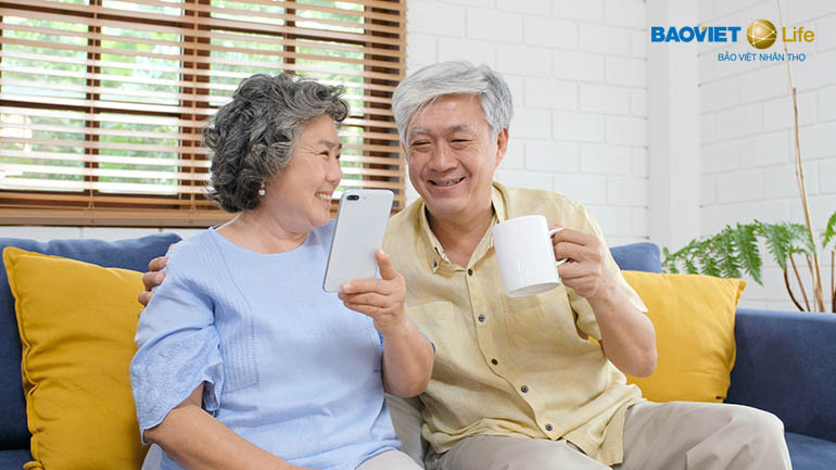 Bảo hiểm nhân thọ hỗn hợp mang đến cuộc sống lúc về hưu vui khỏe