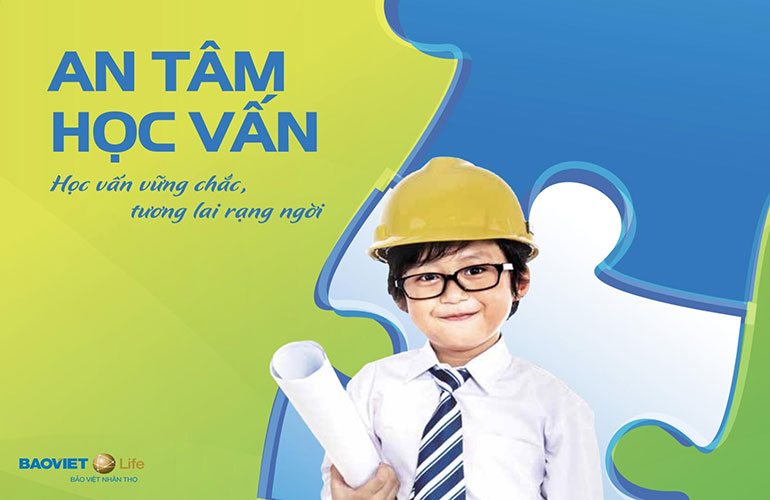 Bảo hiểm nhân thọ An Tâm Học Vấn dành cho trẻ em của Bảo Việt