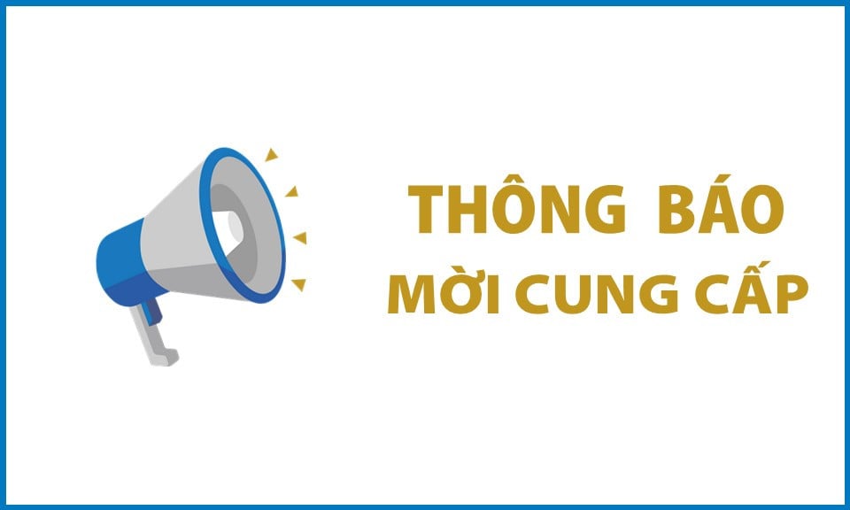 Kế hoạch mua sắm và thông báo mời cung cấp gói "Cung cấp lịch năm mới Xuân Tân Sửu 2021"