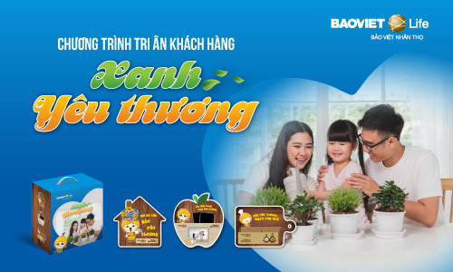 Chương trình khuyến mại "Xanh yêu thương"