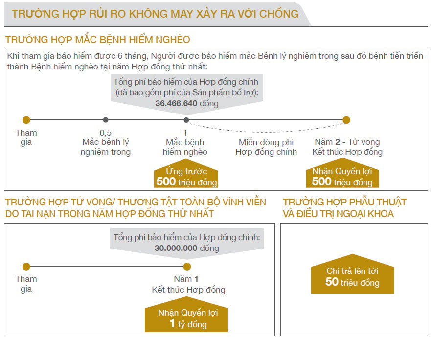 TRƯỜNG HỢP XẢY RA RỦI RO VỚI CHỒNG