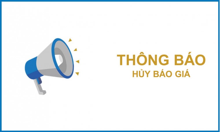 Thông báo hủy mời thầu trang phục cho BVNT năm 2021