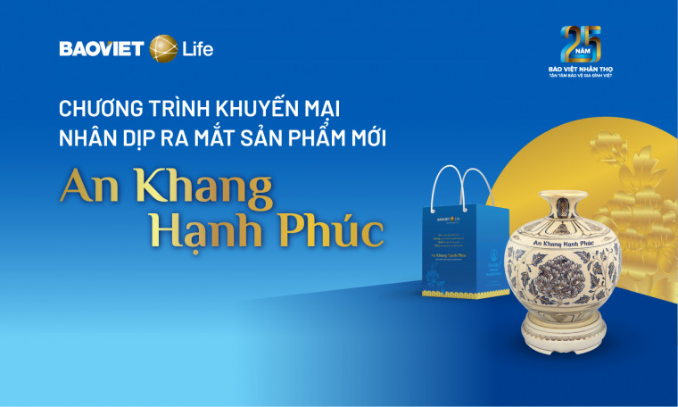 Chương trình khuyến mại ra mắt sản phẩm mới An Khang Hạnh Phúc