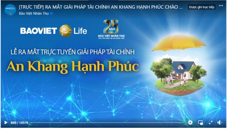 Truyền hình trực tiếp Lễ ra mắt sản phẩm mới An Khang Hạnh Phúc