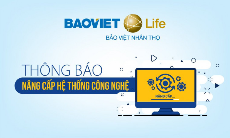 THÔNG BÁO NÂNG CẤP HỆ THỐNG CÔNG NGHỆ