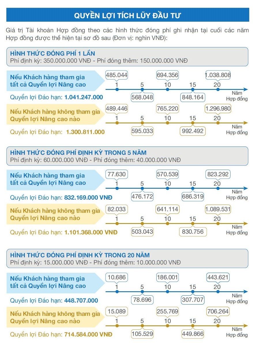 QUYỀN LỢI TÍCH LŨY ĐẦU TƯ