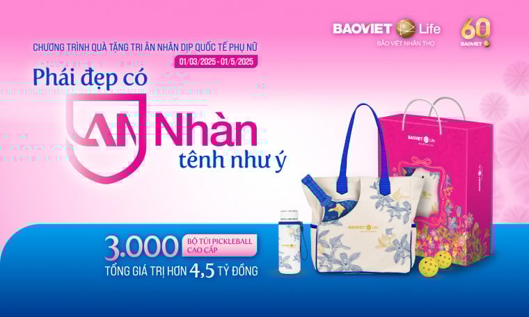 Chương trình khuyến mại "Phái đẹp có An, Nhàn tênh như ý"