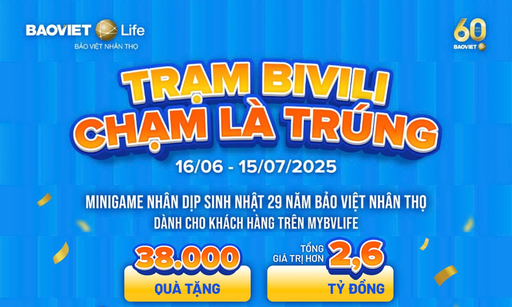 Chương trình khuyến mại "Trạm BiViLi - Chạm là trúng"