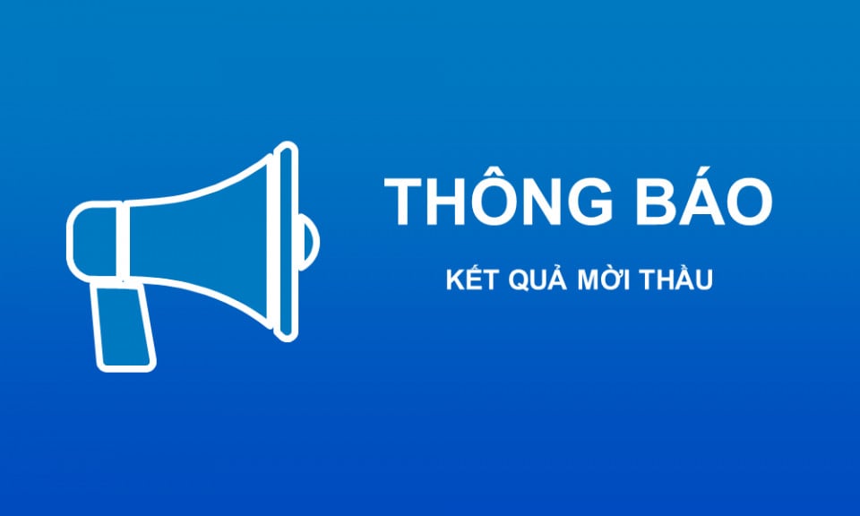 Thông báo kết quả mua sắm gói "Cung cấp lịch năm mới Xuân Tân Sửu 2021"