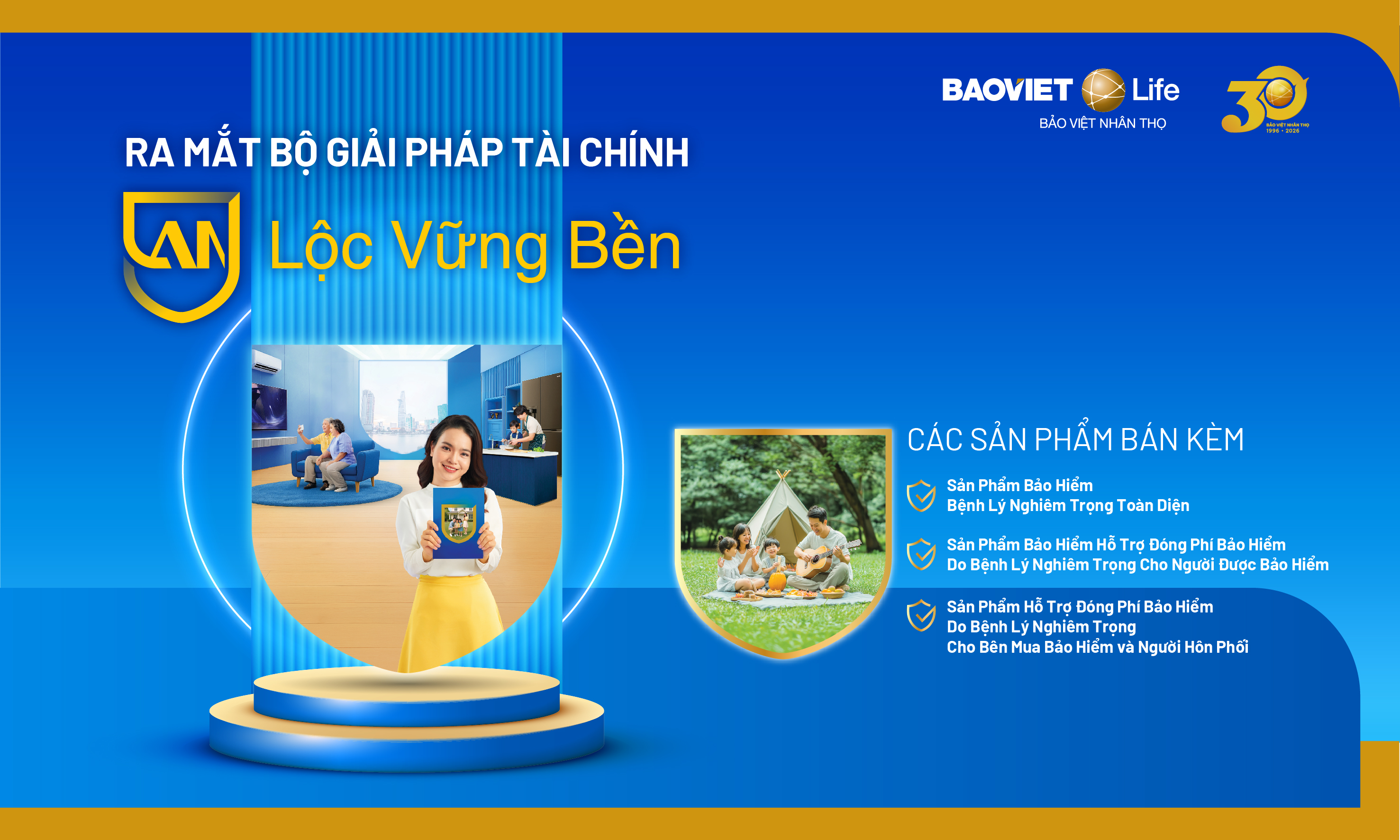 Ra mắt bộ giải pháp tài chính An Lộc Vững Bền và các sản phẩm bán kèm