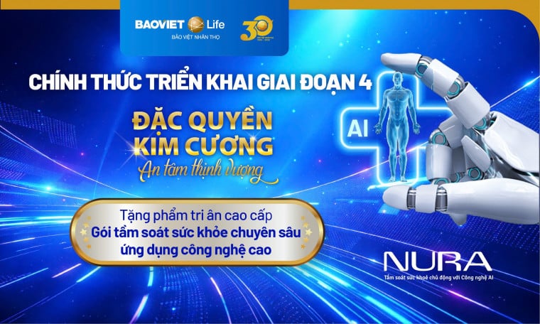 Chương trình tặng quà "Đặc quyền Kim Cương – An tâm Thịnh Vượng" giai đoạn 4