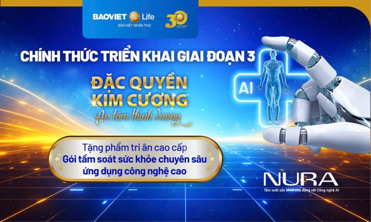 Mở rộng Đối tượng được hưởng khuyến mại của Chương trình “Đặc quyền kim cương – An tâm thịnh vương” giai đoạn 03