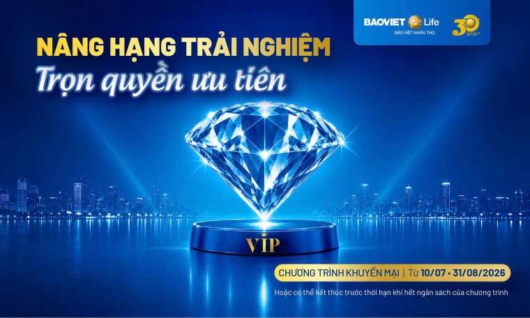Chương trình khuyến mại "Nâng hạng trải nghiệm - Trọn quyền ưu tiên"